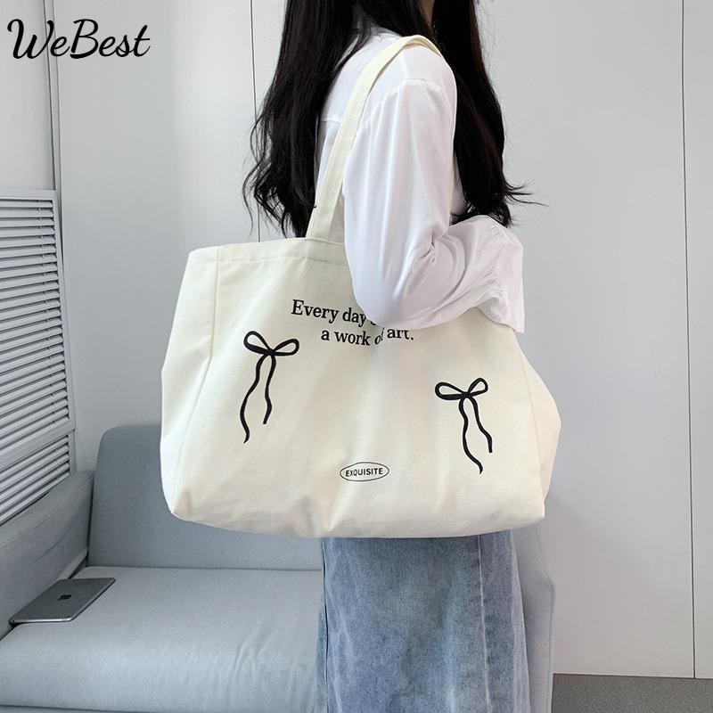 

Simple Literary Large-capacity Canvas Bag