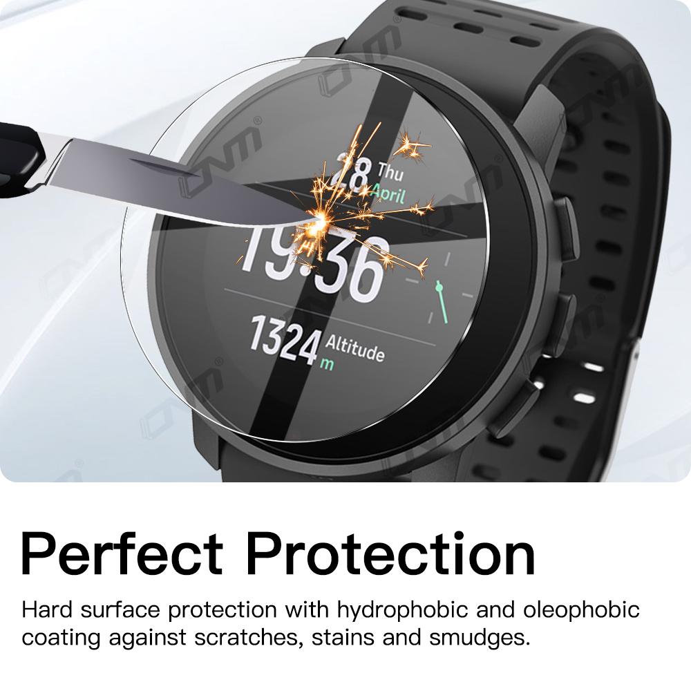 Case + Tempered Glass for Suunto 9 Peak / Pro 9H Premium Screen Protector & Bumper Protective Cover for Suunto 9 Peak Accessoroy