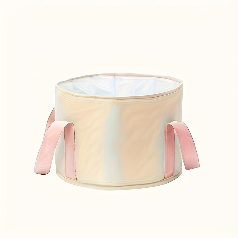 Portable Foldable Foot Foam Bucket, 5-Layer Insulation - Multi-Functional Foot Foam Bucket, Aluminum Film Heat Insulation