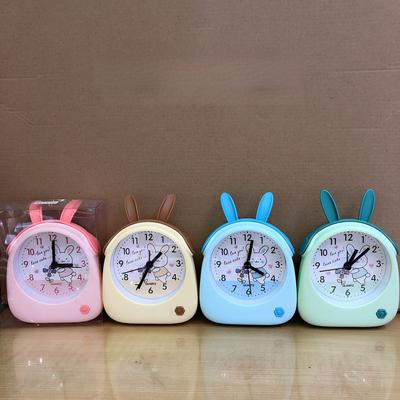 Lazy Gift Cute Rabbit Watch Creative Cartoon Style Fashionable Living Room Study Room Pencil Clock