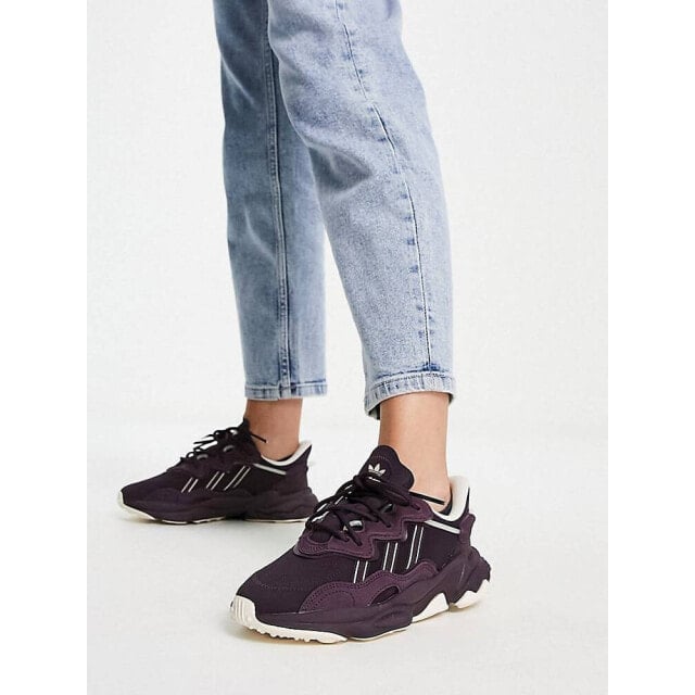 

Темно-бордовые кроссовки adidas Originals Ozweego