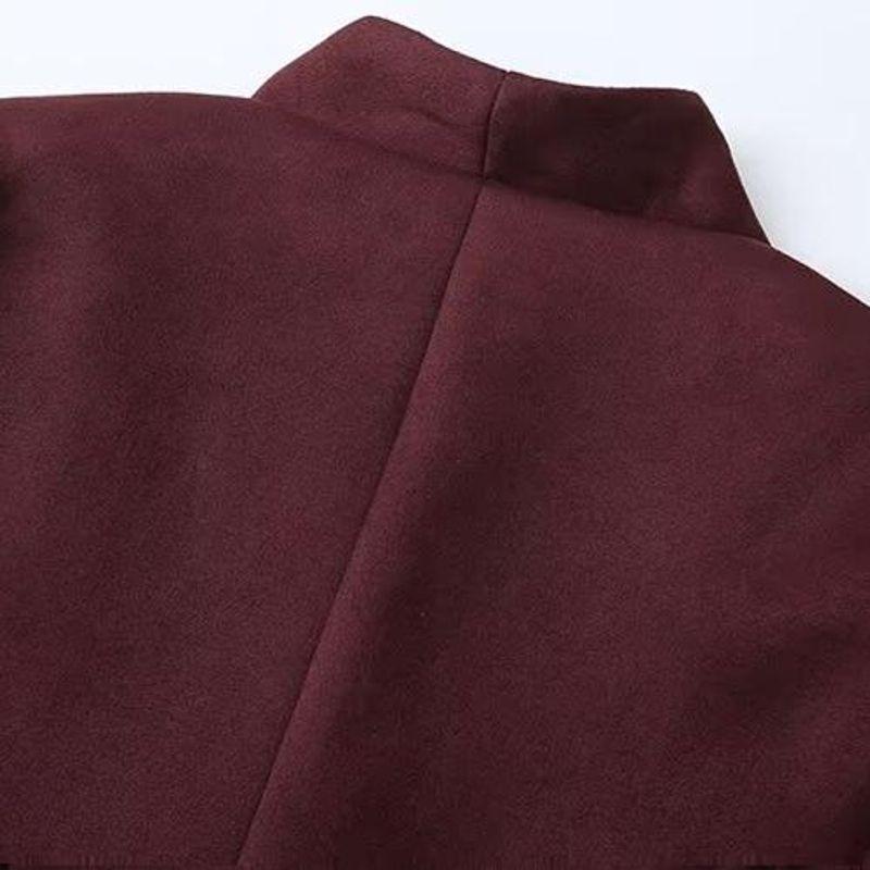 Kaslead New Arrival Women's Clothing Fashion Style Stylish Simple and Versatile Stand-up Collar Slim-Fit Long-Sleeved Outwear