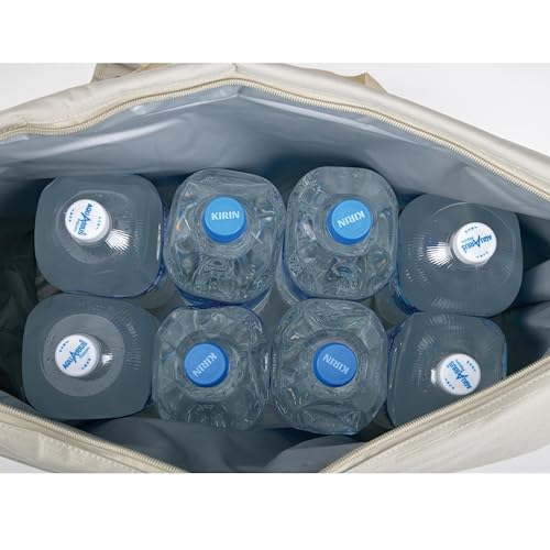 Captain Stag (CAPTAIN STAG) Insulated Cooler Bag, Shopping Cooler Bag, 30L Capacity, Bag Style, Tote Style, 2-Way, Khaki, Monte (UE-666)