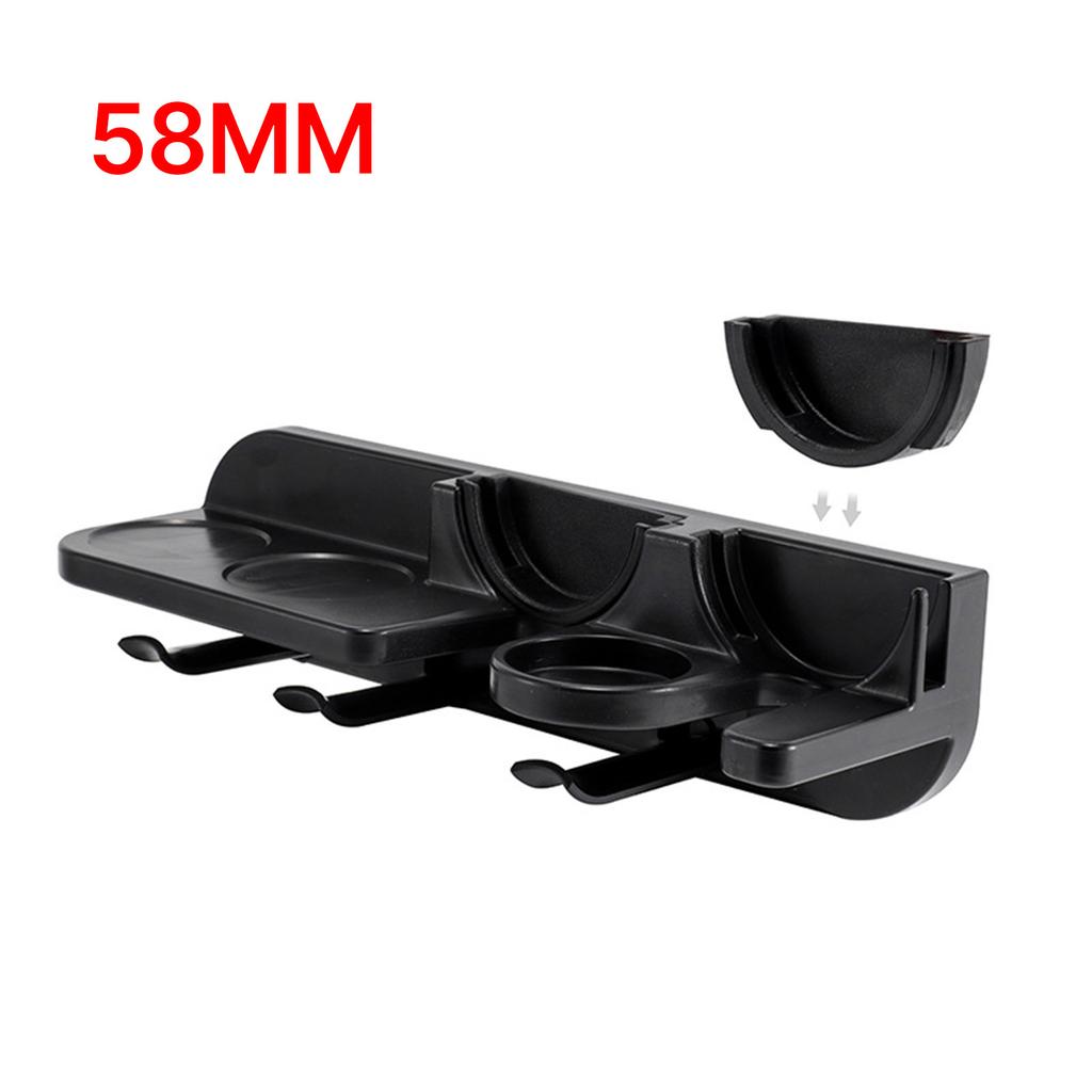 Nástěnný držák na kávový portafiltr Samolepicí Držák na kávový filtr na espresso 51MM/54MM/58MM Nástěnný držák Kávový nástroj