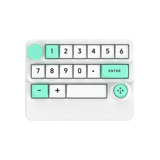 3 Modes Mini Wireless Keyboard with RGB Backlit Macro Programmable 15 Key Hot-swap DIY