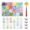 Wax Melting Spoon Seal Kit, with Beads And Candles Set, Artistic Set Stamp for DIY Crafting Wedding Invitations Tool