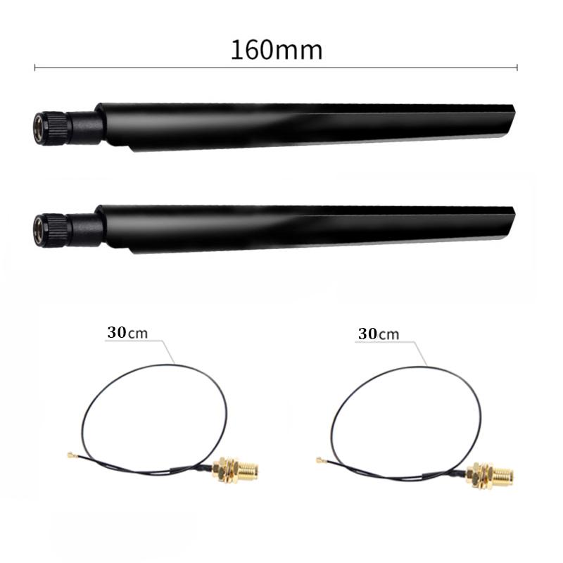 WiFi-Adapter für PC-Desktop 7265NGW 1200 Mbit/s Bluetooth 4.2 M.2 Desktop-Kit 802.11AC Dualband 2,4G 5G Drahtlose Karte für PC