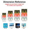 Retro Multi Color Heart Layers Quick Drying Bath Towel Microfiber beach towel light weight swimming camping yoga beach out