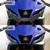 Fit For YAMAHA YZF-R15 V4 Motorcycle Winglet Front Fairing Wing Guard Cover Decoration Winglets YZF R15 V4 R15M 2021 2022 2023