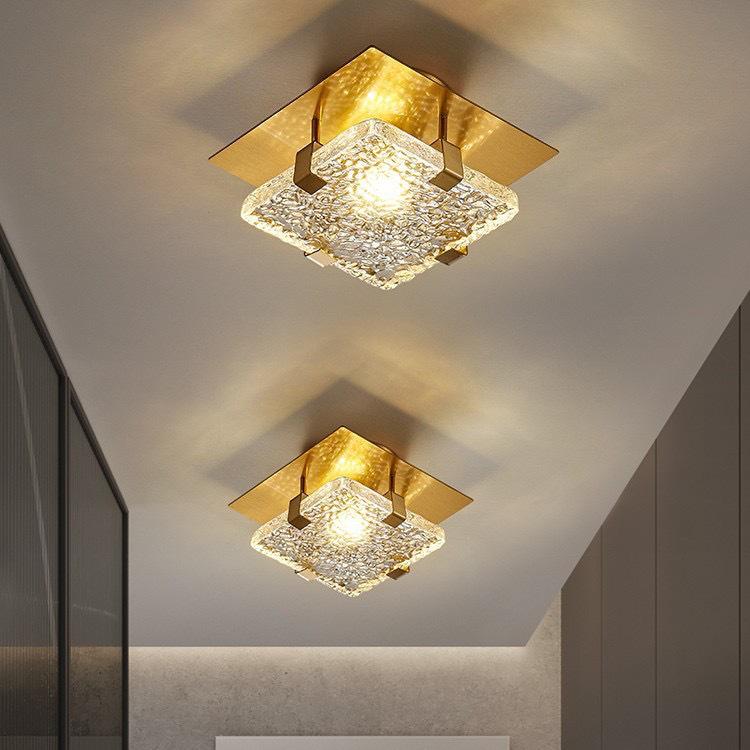 Amerykańska Luksusowa Designerska Lampa Sufitowa na Balkon, do Przedpokoju, Korytarza i Foyer