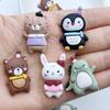 10Pcs New Cute Resin Mini Cartoon Animal Series Flat Back  Scrapbooking DIY Jewelry Craft Decoration Accessories
