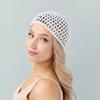 Simple Breathable Hair Net Cap Comfortable Crochet Cap Wig Caps Hollowout Mesh Hijab Caps Prayer