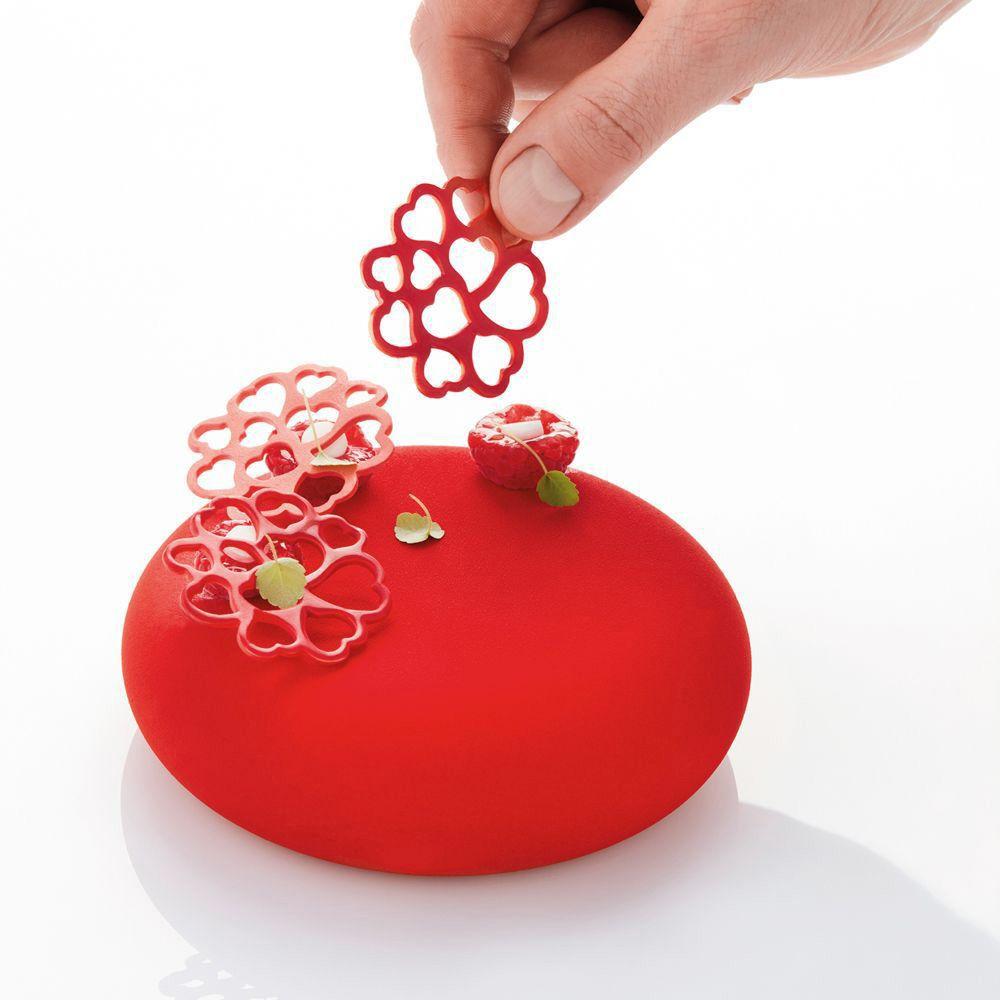 Küchenzubehör Schokoladenform Kuchen Dekoration Rand Silikon Kuchenform Fondant Kuchen Spitze Matte