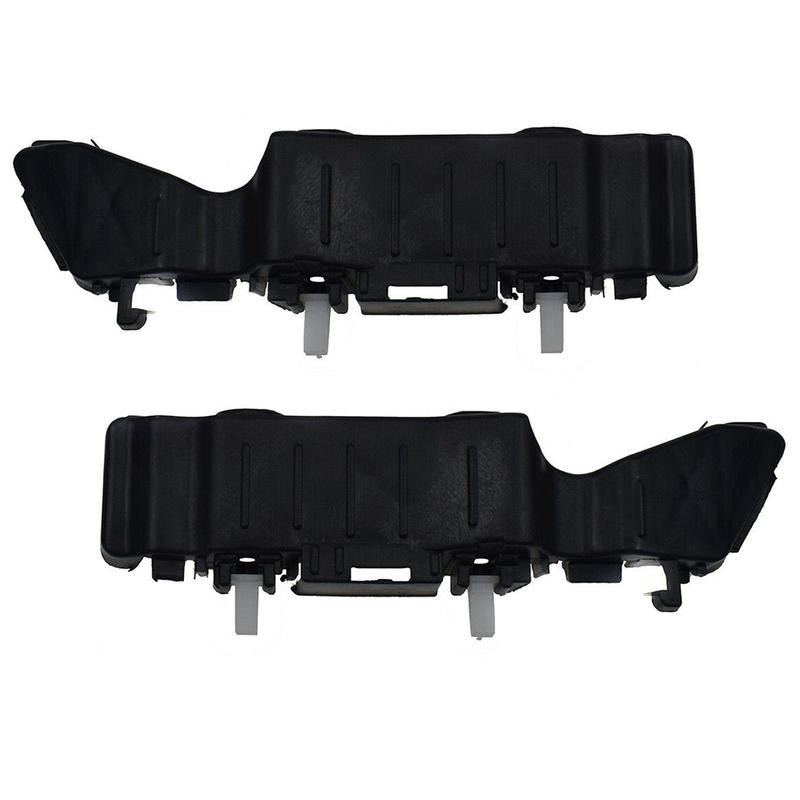

86514-1R000 86513-1R000 1 Pair Car Front Upper Bumper Support Mount Brackets Fit For Hyundai Accent 2012 2013 2014 Black