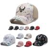 Chic Ins Style Baseball Hat With Elegant Graffiti Embroidery For Trendy Spring And Summer Outfits