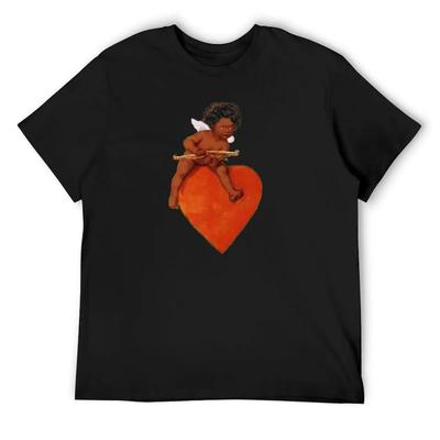 Cupid T-Shirt Affliction Shirts Personalized T-shirt Animal Prinfor Boys Tee Shirts for Men