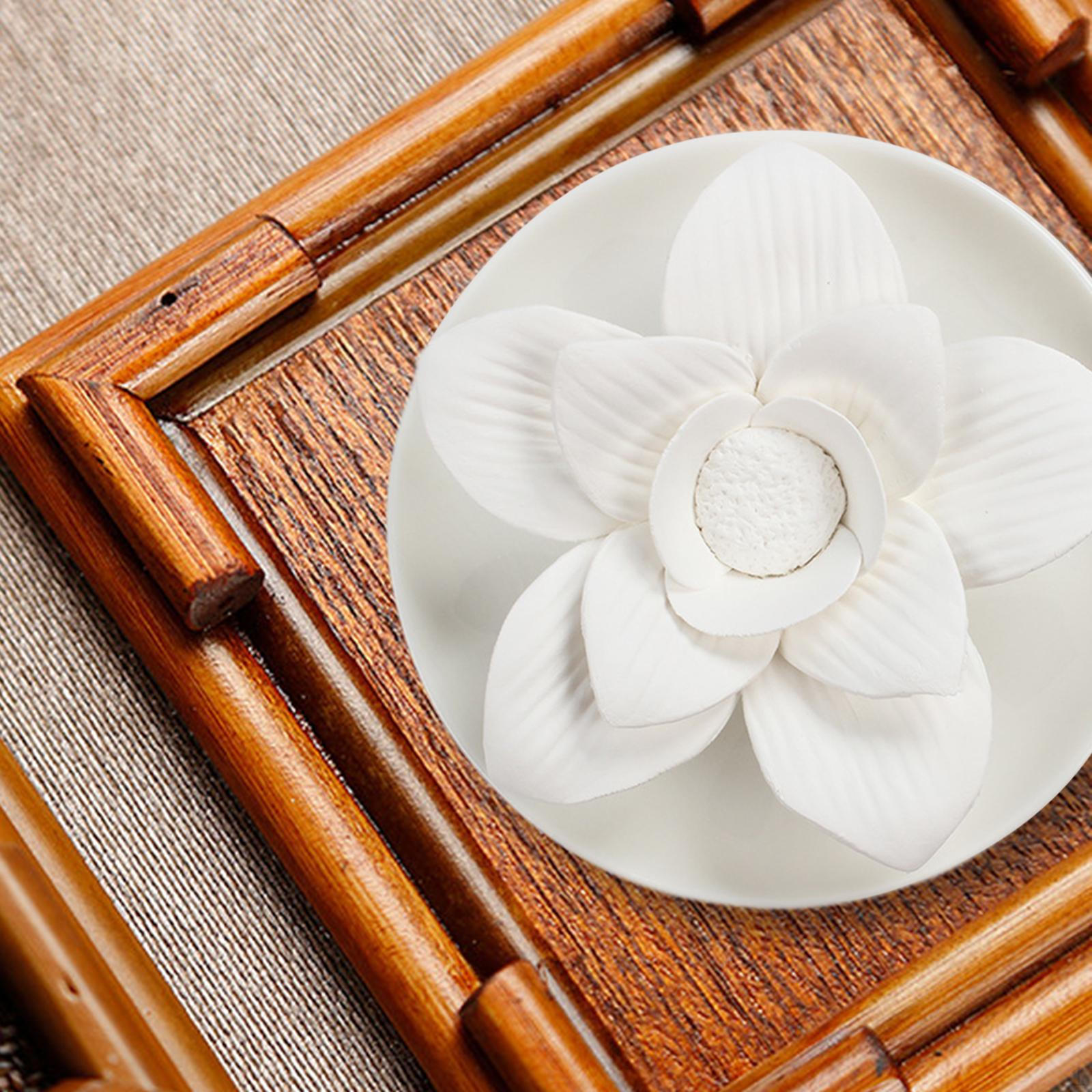 

Элегантный фарфоровый цветочный диффузор эфирного масла для дома и офиса Style A