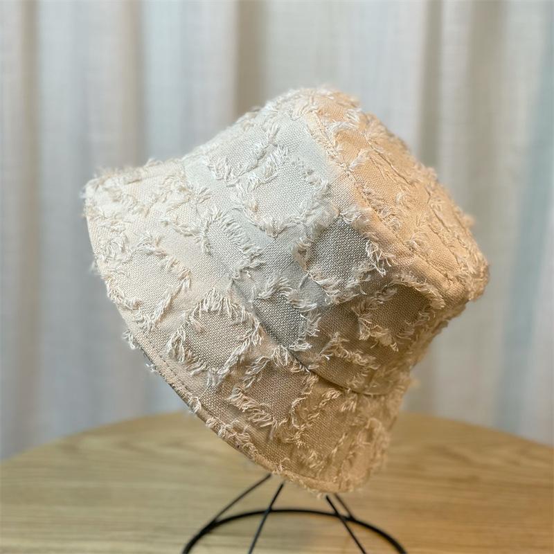 

Женская шляпа рыбака Весна и Лето Японский модный тренд Бренд Панама бежевый