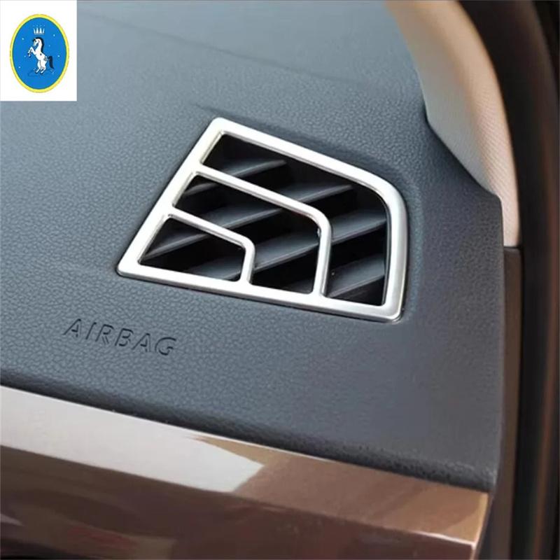 Car Rear Air Outlet / Window Lift Button / Glove Storage Box Cover Trims Accessories For VW Volkswagen Tharu / Taos 2018 -