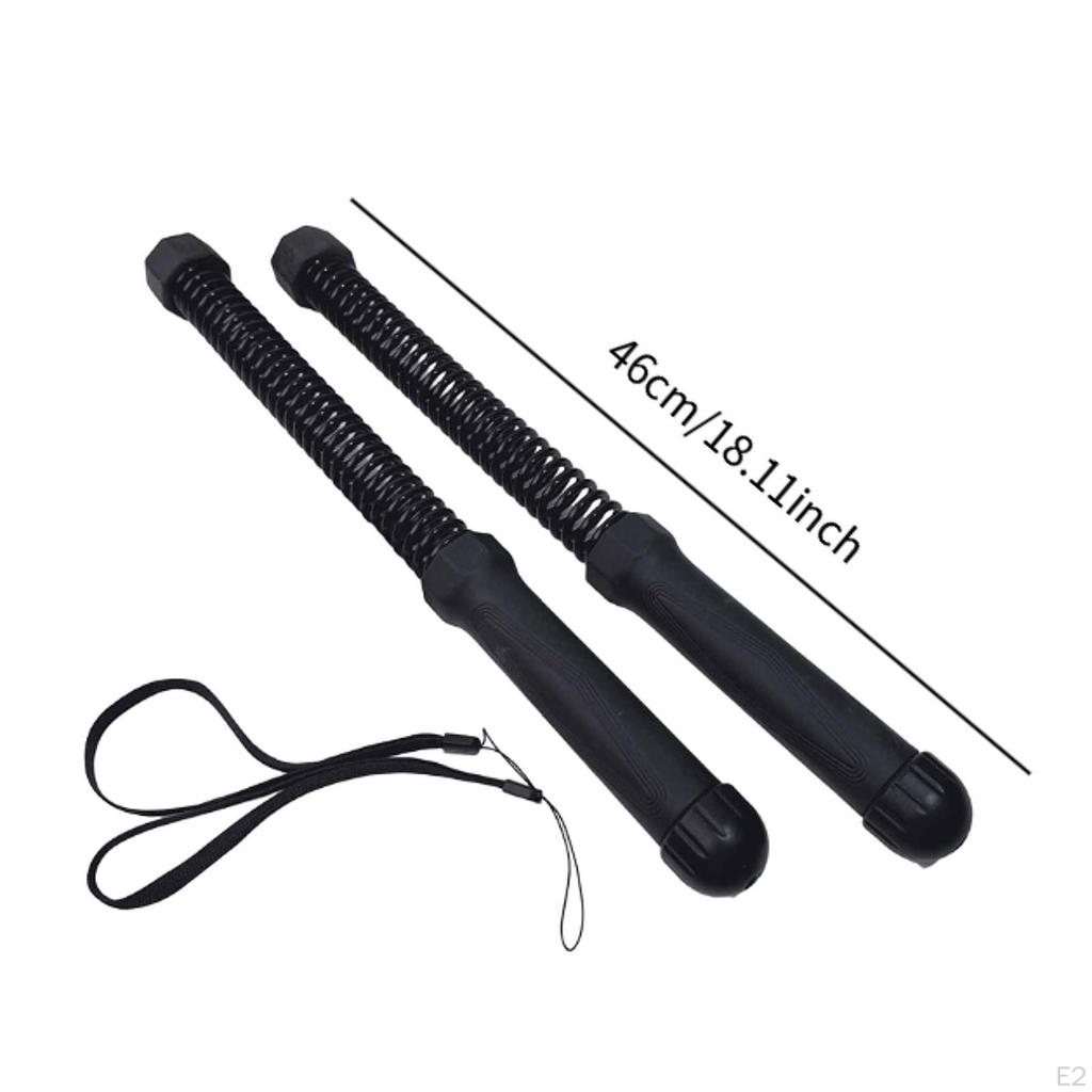 2x Bezlanová bojová lana Praktická pro domácí posilovnu Silový trénink Kancelář