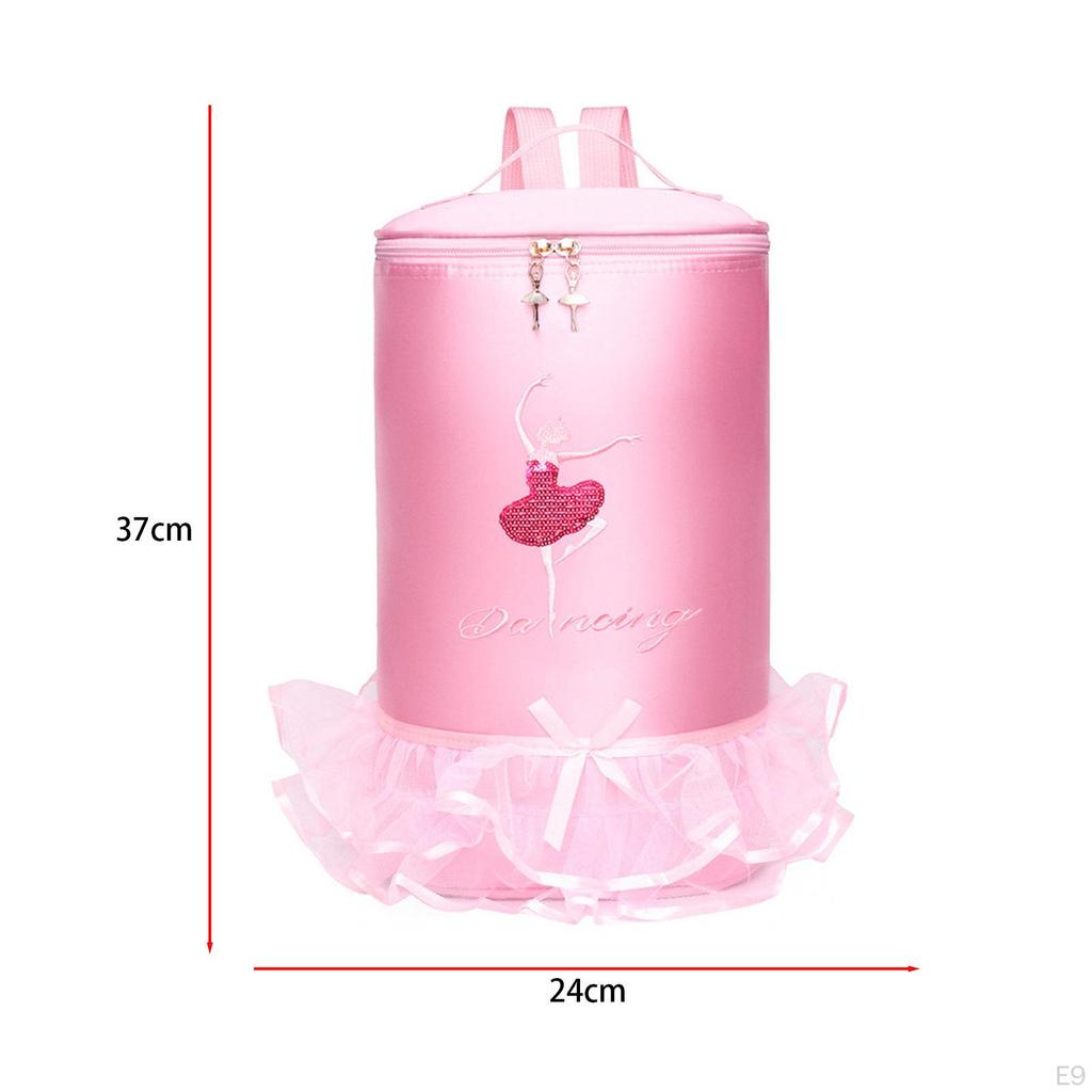 Ballet Dance Bag Portable Lightweight for Latin Dancing Gymnastics Sports