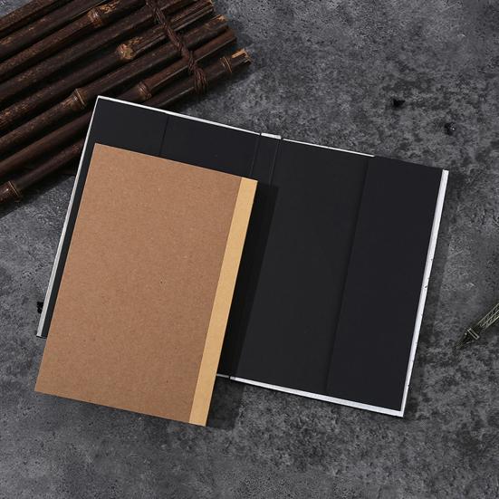 Dragon Eye 3D Embossed Journal Refillable Travel Notepad Vintage Blank Pages Notebook for Sketching Calligraphy