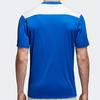 adidas Soccer Training V-Neck Short Sleeve T-Shirt Men Tops Cobalt-Blue White CE8965