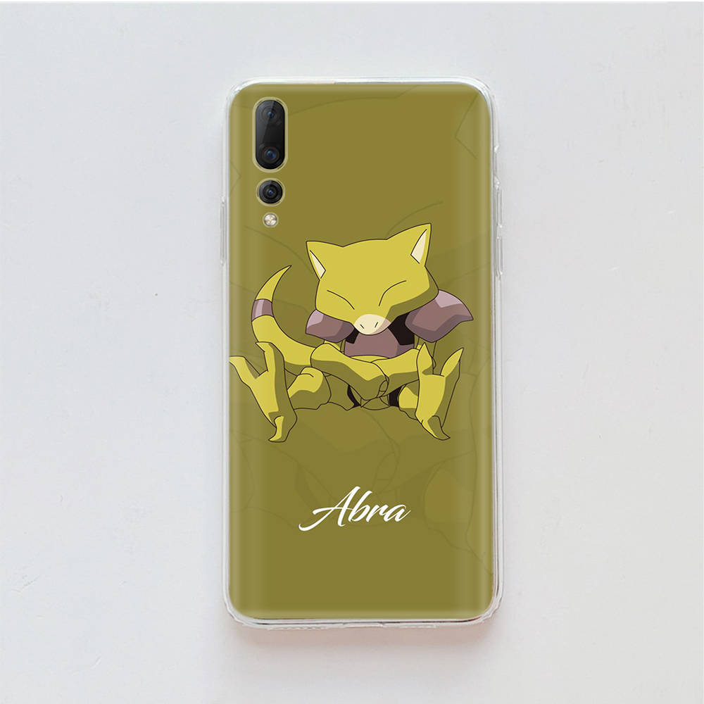 Transparent Case for Samsung A04 A14 A23 M33 M53 Realme 10 9 C35 C55 VIVO X80 Infinix Hot 30 Note 11 Tecno Spark 8P Pro P-35 Cute Pokemons Pikachus