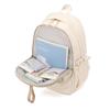 2026 New Burden Reducing Girl's Backpack Large Capacity Lightweight Waterproof Nylon School Bags Multi-layer Thickened Shoulder Strap Student Ruckpack
