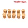 100Pcs Tapered Natural Cork Bottle Stoppers Wine Corks Crafts 18*15*20Mm
