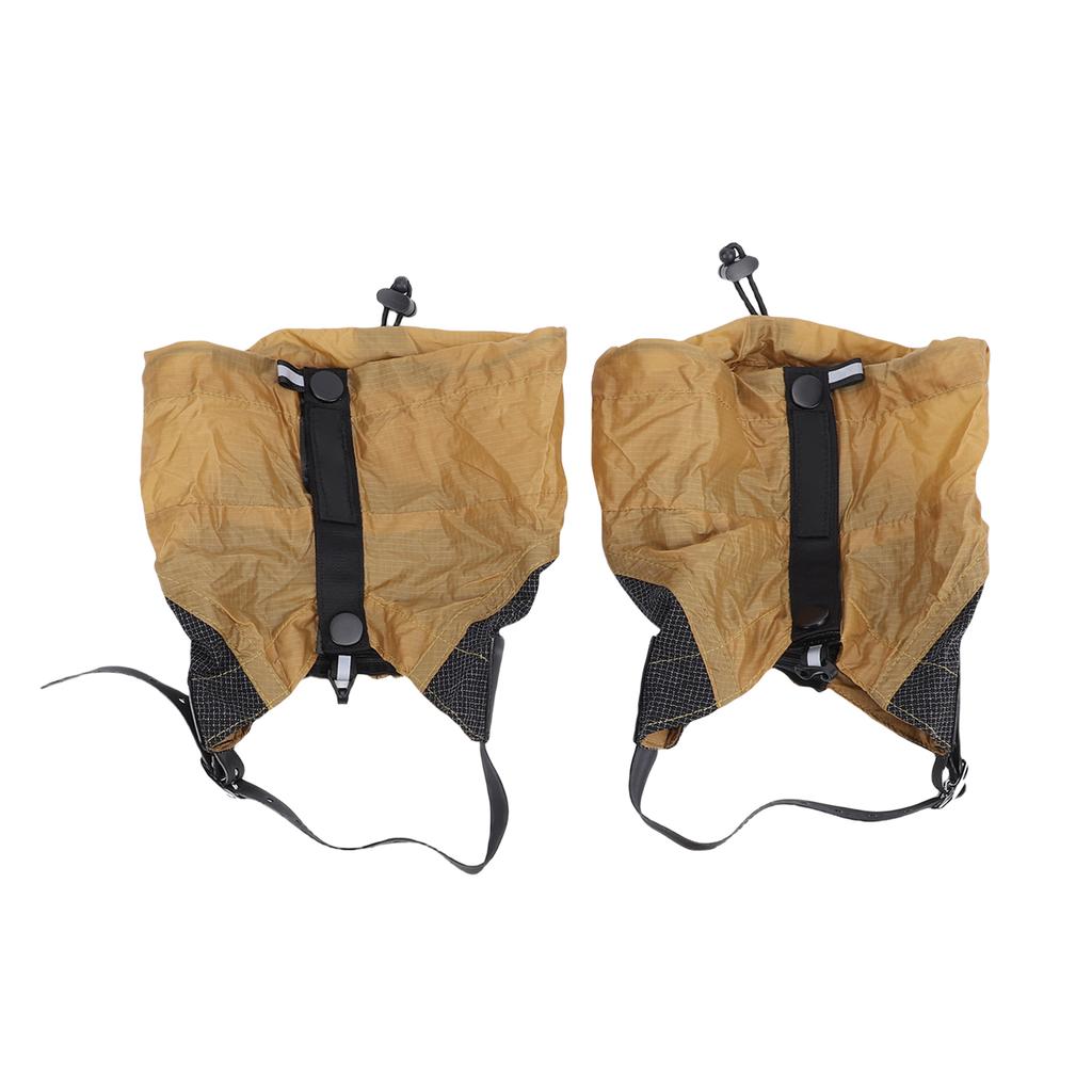 Krátké návleky potažené silikonem pro turistiku a trailový běh 4bodový systém upevnění Plné krytí nohou Písek Sníh