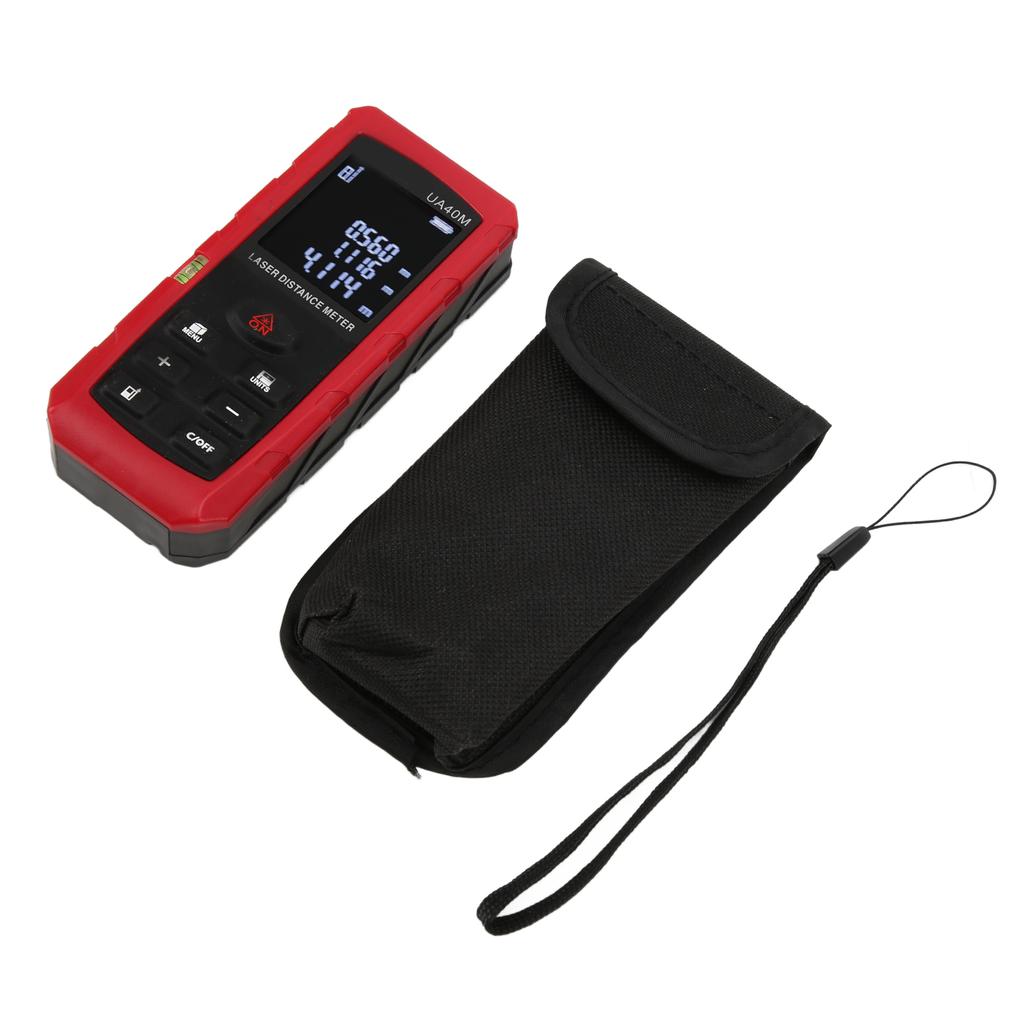 UA40M Rangefinder 40m Digital Laser Rangefinder with LCD Screen and Angle Measurement High Accuracy for Industry