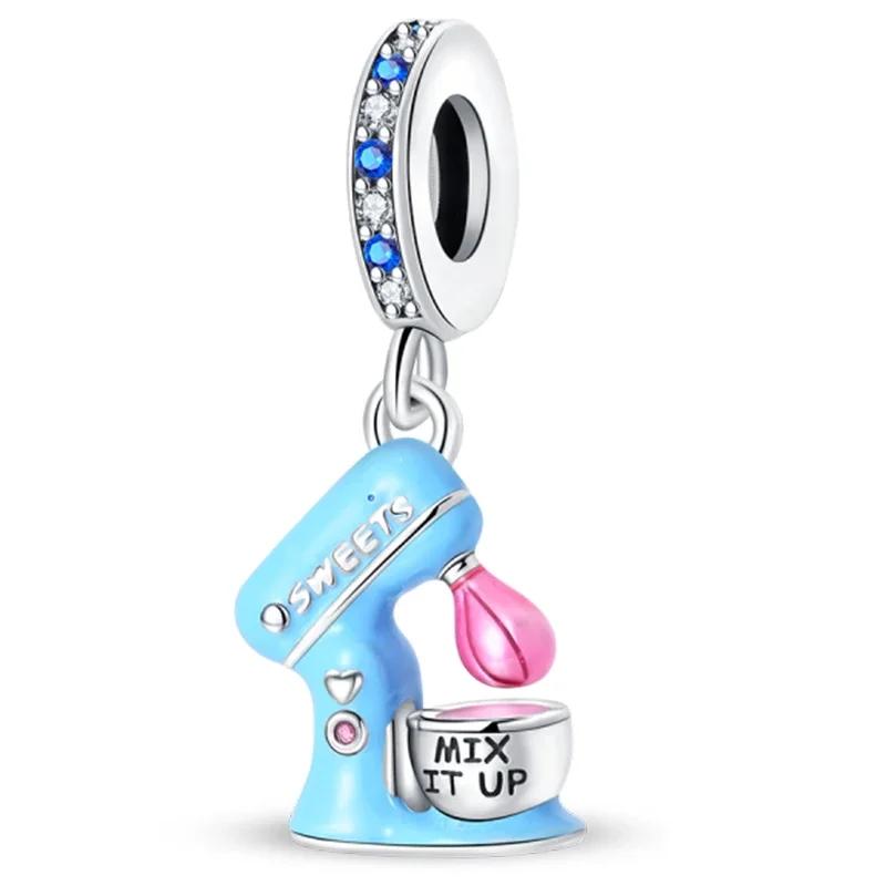 Charms Beads Copper Pink Perfume Bottle Letter Luminous Firefly Tarot Card Beads Fit Diy Bracelets Jewelry