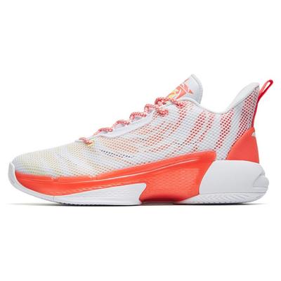 Charge 4 Mid-Top Vintage Basketball Shoes Men's White Red Sneakers 112231603-5