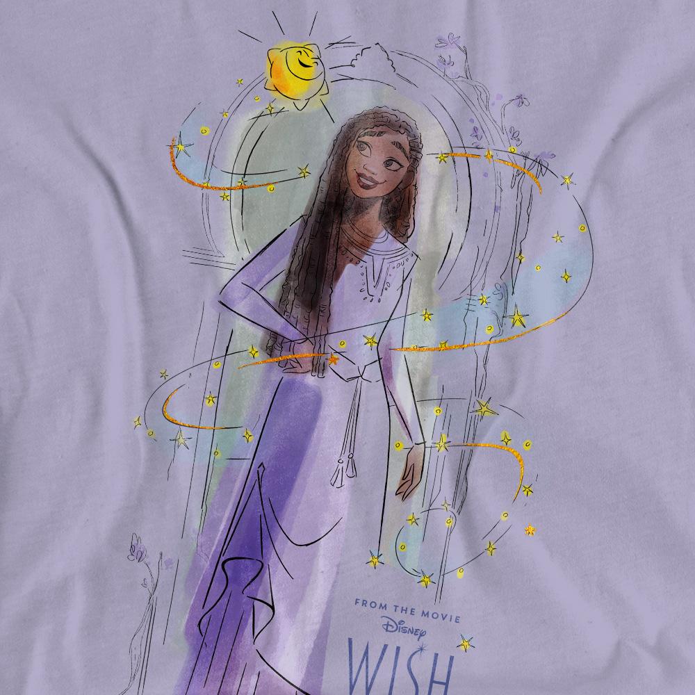 Wish Womens/Ladies Asha Starburst T-Shirt