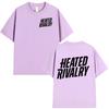 TV Series Heated Rivalry Logo Print T-shirts Women Fashion Vintage T Shirt Cotton Casual Short Sleeves T-shirt Streetwear