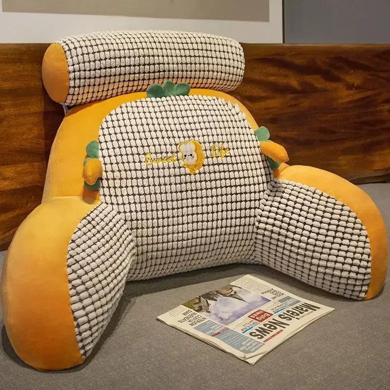 

Bedhead Cushion Protect Waist Cushion Large Backrest Sofa Pillow Bed Pillow Dormitory Cushion Pregnant Women s Backrest 55xH40cm