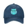 Sprunkis Cartoon Unisex Style Baseball Caps  Distressed Cotton Hats Cap Vintage Outdoor Activities Gift Snapback Cap