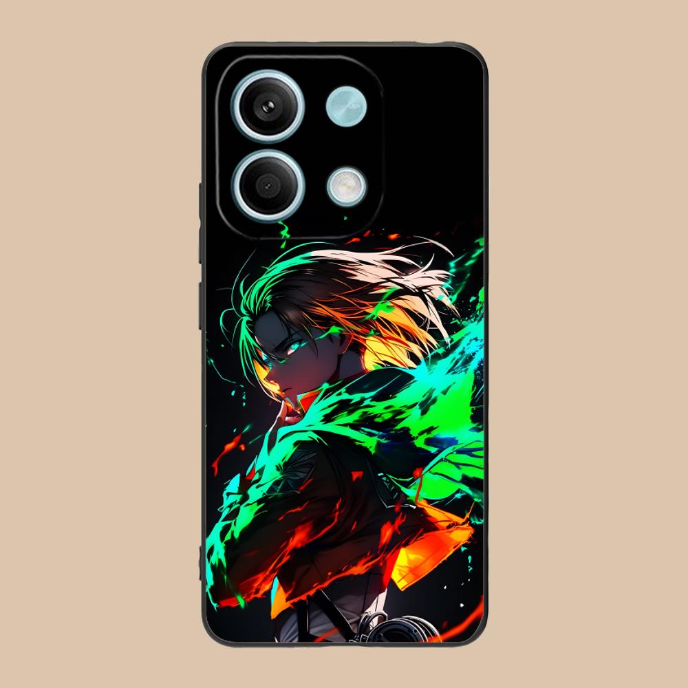 AOT Mikasa Mobile Phone Case for POCO M7 M6 M5 M4 M3 X7 X6 X5 X4 X3 Pro GT 5G Colour Printing Protective Cover Smartphone Luxury
