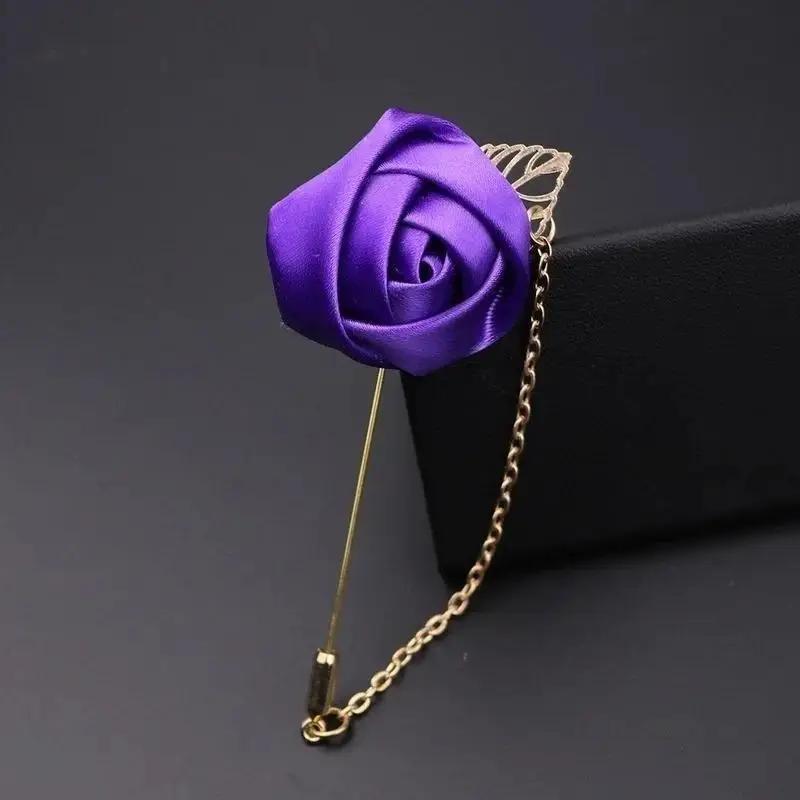 1 Pcs Men's Advanced Chic Deer Pin Suit Shawl Lapel Pins Corsage Hat Shirt Collar Pin Party Daily Accessory