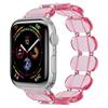 For Apple Watch Series 10 46mm/Ultra 2 Ultra 49mm/Series 9 8 7 45mm/6 5 4 SE (2023) SE (2022) SE 44mm/3 2 1 42mm Elastic Resin Watch Band