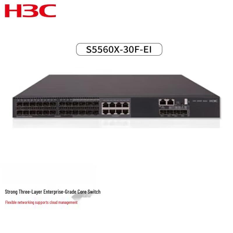 

H3C S5560X-30F-EI Layer 3 Ethernet Switch