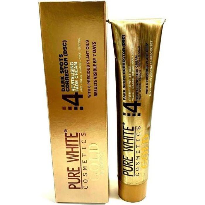 Correcteur de Taches - PURE WHITE - GOLD GLOWING 4 - Crème révélatrice - 40 g - Résultats en 7 jours