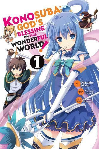Konosuba Gods Blessing on This Wonderful World Vol. 1 Manga by Natsume Akatsuki Paperback Book 9780316552561