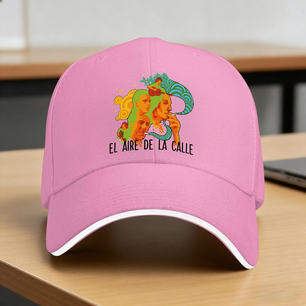 The air of the street  Los Delinqentes Sun Baseball Cap  Summer Fashion Hip Hop Hats For Unisex Kpop Rock Baseball Caps