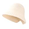 New simple version knitted hat basin hat bucket hat adult women's hat autumn, winter and autumn sunshade sun protection hat versatile hat