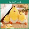 Plush Banana Chicken Stuffed Toy With Pp Cotton Soft Filling For Kids And Teens