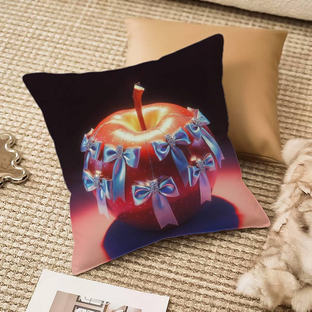 Weihnachts-Apfel Kissenbezug Hausstaubmilbenabweisend Unsichtbarer Reißverschluss Sofa Bett