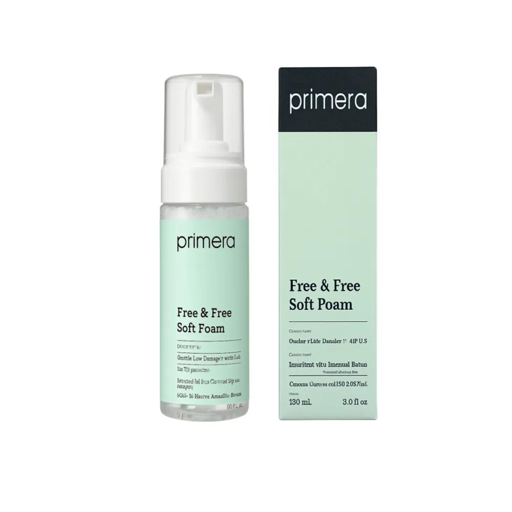 Primera Free & Free Soft Foam 150ml Feminine Wash Y-Zone Cleanser Odor Removal Brightening