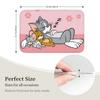 Custom  Cat And Mouse Doormat Non-Slip Entrance Welcome Kitchen Bathroom Floor Door Mat  Toilet Living Room Carpet Rug